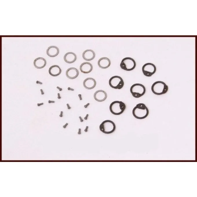 Ulfberth 1 Kg Kæde Mail Ringe, Blandede, 6 Mm 3 Ulfberth 1 Kg Kæde Mail Ringe, Blandede, 6 Mm