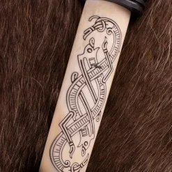 Deepeeka 10. århundredes Vikinge Scramasax Jellinge Stil -Svaerd Salg 10 arhundredes vikinge scramasax jellinge stil 3