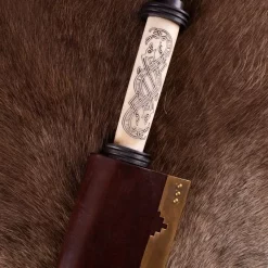 Deepeeka 10. århundredes Vikinge Scramasax Jellinge Stil -Svaerd Salg 10 arhundredes vikinge scramasax jellinge stil 4