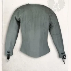 Mytholon 15. århundrede Gambeson Findes Aulber, Oliven Grøn Lærred -Svaerd Salg 15 arhundrede gambeson findes aulber oliven gron l 3