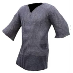 Ulfberth Brynjefrakke Med Mid-ærmer, Blandede Flade Ringe-Runde Nitter, 8 Mm 10 Ulfberth Brynjefrakke Med Mid-ærmer, Blandede Flade Ringe-Runde Nitter, 8 Mm -Svaerd Salg brynjefrakke med mid aermer blandede flade ringe r 3