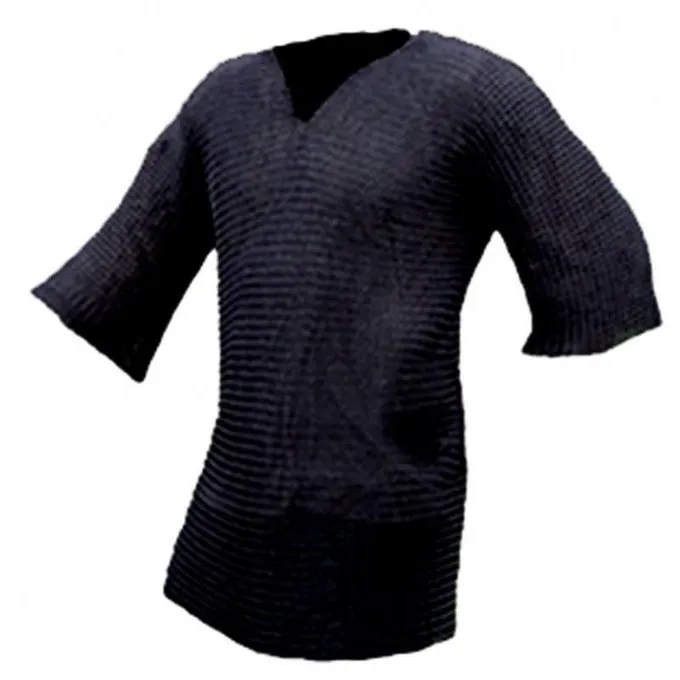 Brynjefrakke Med Mid-ærmer, Bruneret, 8 Mm 3 Brynjefrakke Med Mid-ærmer, Bruneret, 8 Mm