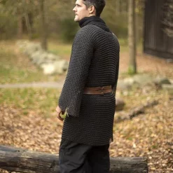 Epic Armoury Cavalry Brynje, Sort Blødt Stål -Svaerd Salg cavalry brynje sort blodt stal 2