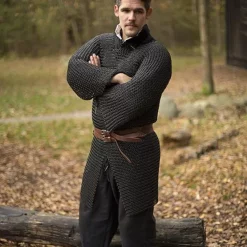 Epic Armoury Cavalry Brynje, Sort Blødt Stål -Svaerd Salg cavalry brynje sort blodt stal 3