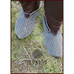 Ulfberth Chain Mail Sabatons, Galvaniseret, 8 Mm