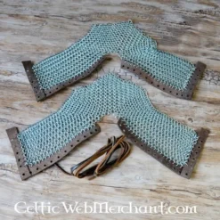 Ulfberth Chain Mail Sabatons, Galvaniseret, 8 Mm -Svaerd Salg chain mail sabatons galvaniseret 8 mm 3