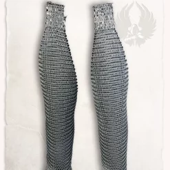 Mytholon Chainmail Chausses Richard, Butted Runde Ringe Bronzed