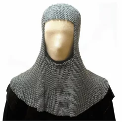 Windlass Steelcrafts Chainmail Coif Butted 5 Mm Ringe