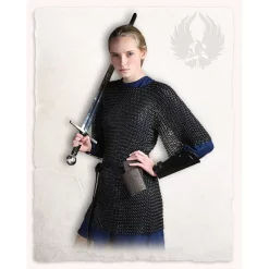 Mytholon Chainmail Haubergeon David, Butted Runde Ringe, Bruneret 5 Mytholon Chainmail Haubergeon David, Butted Runde Ringe, Bruneret -Svaerd Salg chainmail haubergeon david butted runde ringe brun 1