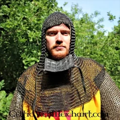 Ulfberth Coif Med Firkantet Visir, 8 Mm -Svaerd Salg coif med firkantet visir 8 mm 4