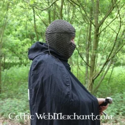 Coif Med Trekantede Visir, Sværtet, 8 Mm -Svaerd Salg coif med trekantede visir svaertet 8 mm 3