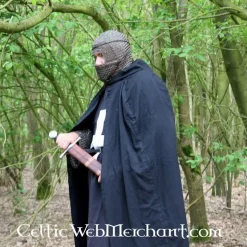 Coif Med Trekantede Visir, Sværtet, 8 Mm -Svaerd Salg coif med trekantede visir svaertet 8 mm 4