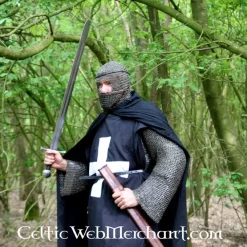 Coif Med Trekantede Visir, Sværtet, 8 Mm -Svaerd Salg coif med trekantede visir svaertet 8 mm 5