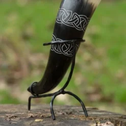 Epic Armoury Drikke Horn Tara Med Celtic Knob, Lys -Svaerd Salg drikke horn tara med celtic knob lys 4