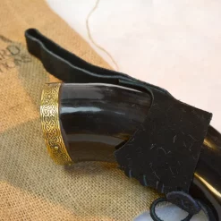 Windlass Steelcrafts Drikkehorn Rollo Med Læderholder -Svaerd Salg drikkehorn rollo med laederholder 5