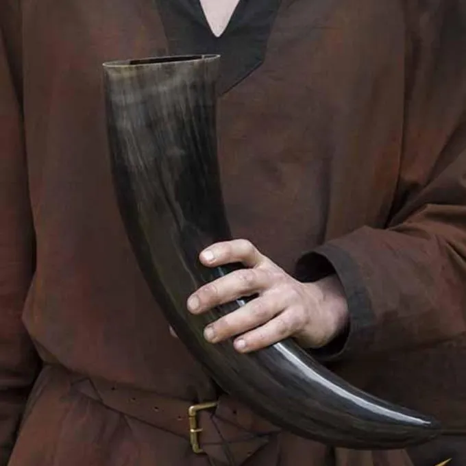 Epic Armoury Drinking Horn Valhalla 1,5 L, Mørke 3 Epic Armoury Drinking Horn Valhalla 1,5 L, Mørke