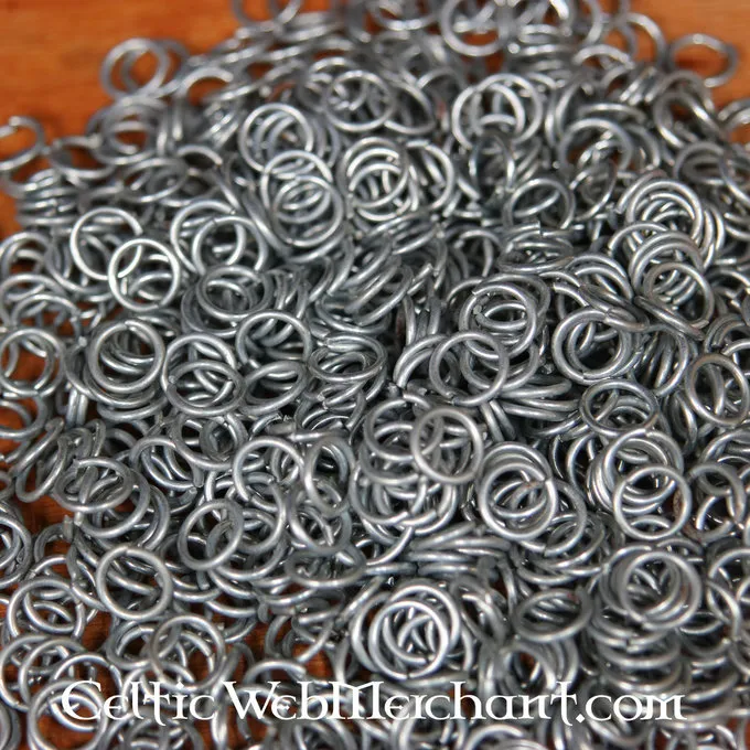 Forzinkede Ringe 9 Mm, 3 Kg 3 Forzinkede Ringe 9 Mm, 3 Kg