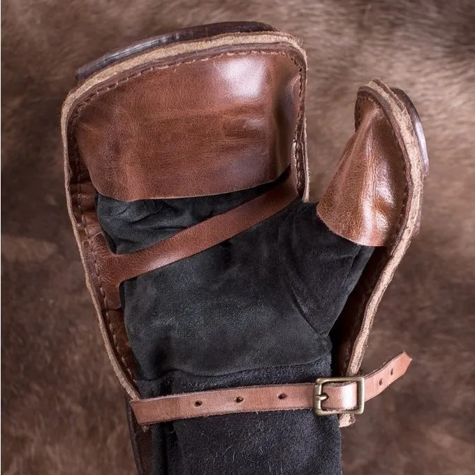 Ulfberth Fuld Kontakt Læder Handske, Højre Hånd 5 Ulfberth Fuld Kontakt Læder Handske, Højre Hånd - Billede 3