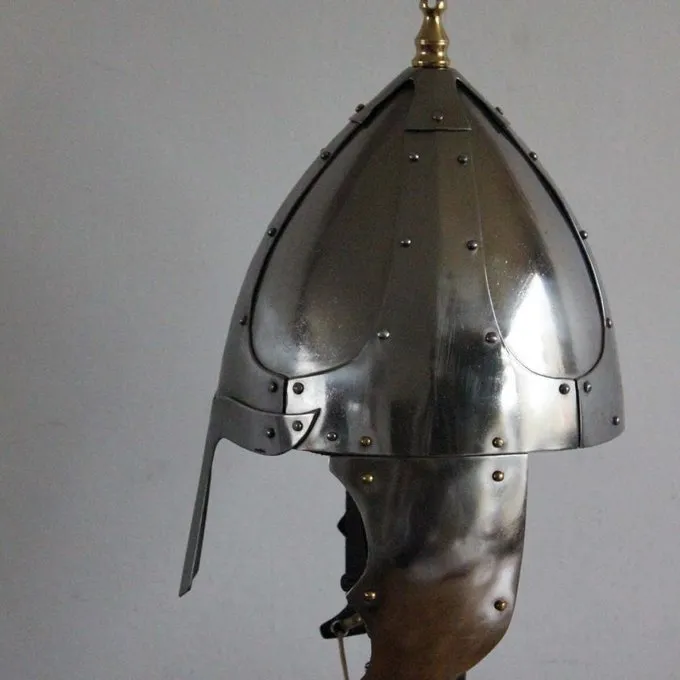 Deepeeka Germansk Hjelm Med Cheek Flapper 4 Deepeeka Germansk Hjelm Med Cheek Flapper - Billede 2