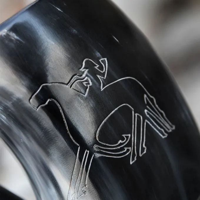 Deepeeka Hornkopp Odin Med Sleipnir 5 Deepeeka Hornkopp Odin Med Sleipnir - Billede 3