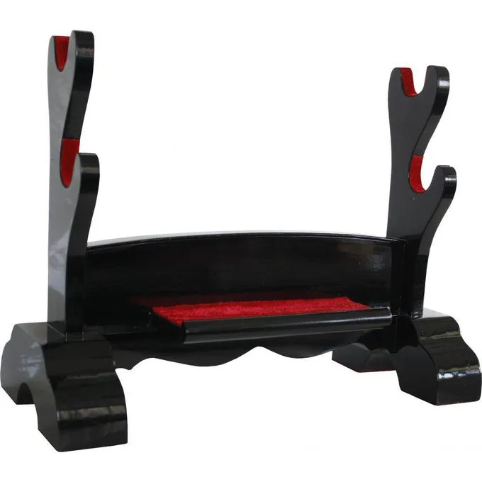 Katana Stå Deluxe (3 Samurai Sværd) 3 Katana Stå Deluxe (3 Samurai Sværd)