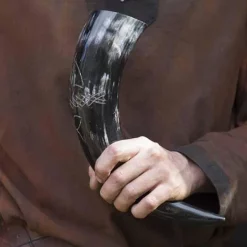 Epic Armoury Keltisk Drikkehorn 0,5L, Mørk