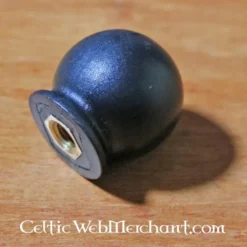 Red Dragon Knap Voor Kurv Hilted Trainingszwaard Sort -Svaerd Salg knap voor kurv hilted trainingszwaard sort 2