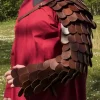 Deepeeka Læder Skaleret Manica / Armguard Gladiator