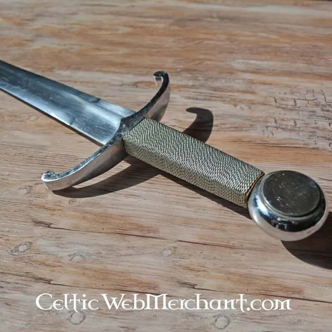 Deepeeka Middelalderlig Sværd Med Bøjet Korsværn 5 Deepeeka Middelalderlig Sværd Med Bøjet Korsværn - Billede 3