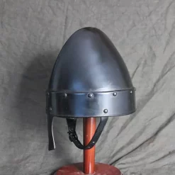 Mytholon Norman Nasal Hjelm Baldric Bruneret -Svaerd Salg norman nasal hjelm baldric bruneret 2