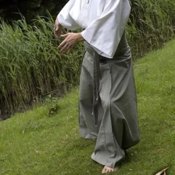 Epic Armoury Samurai Bukser, Grå -Svaerd Salg samurai bukser gra 3