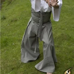 Epic Armoury Samurai Bukser, Grå -Svaerd Salg samurai bukser gra 5