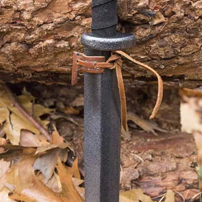 Epic Armoury Skede Hook Til LARP Sværd, Brun 5 Epic Armoury Skede Hook Til LARP Sværd, Brun - Billede 3