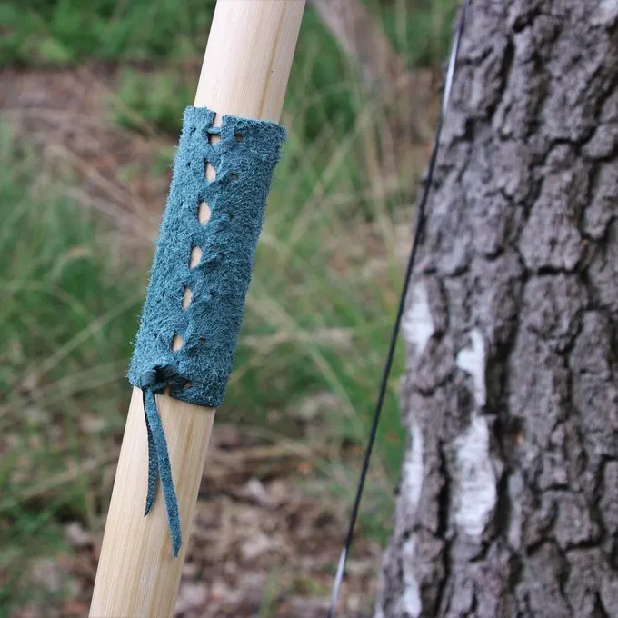 Skytte Bue Nyopførelse / Larp, 58" (147 Cm) Lysebrun, 25 Lbs 7 Skytte Bue Nyopførelse / Larp, 58" (147 Cm) Lysebrun, 25 Lbs - Billede 5