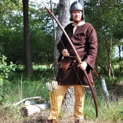 Skytte Bue Nyopførelse / Larp, ​​58" (147 Cm) Mørkebrun, 25 Lbs -Svaerd Salg skytte bue nyopforelse larp 58 147 cm morkebrun 25 3