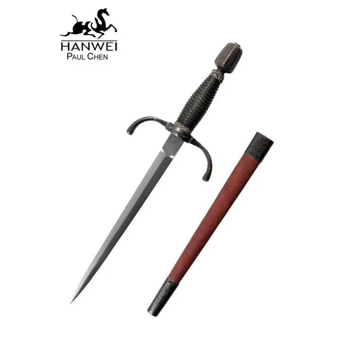 Hanwei Solingen Main Gauche Antiqued 4 Hanwei Solingen Main Gauche Antiqued - Billede 2