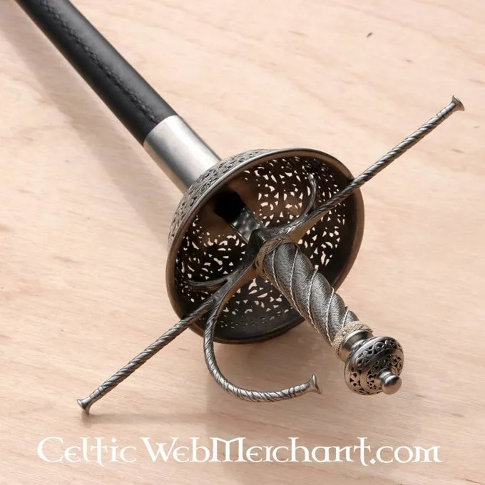 Hanwei Taza Cup-Hilt-Rapir 6 Hanwei Taza Cup-Hilt-Rapir - Billede 4