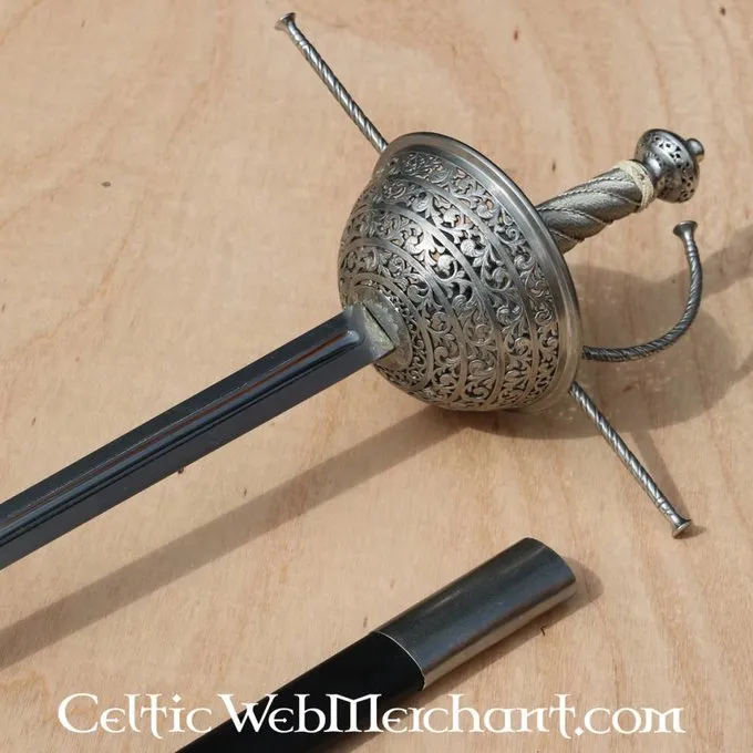 Hanwei Taza Cup-Hilt-Rapir 8 Hanwei Taza Cup-Hilt-Rapir - Billede 6