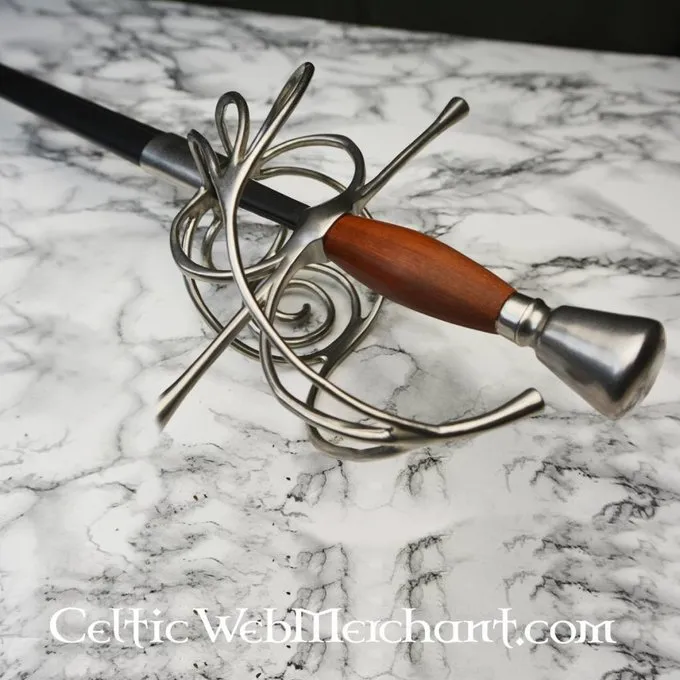 Hanwei Tysk Rapir Med Drejet Fæstet 4 Hanwei Tysk Rapir Med Drejet Fæstet - Billede 2