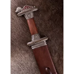 Deepeeka Vendel Sværd Uppsala 7.-8. århundrede, Fortinnet Fæstet, DAMAST -Svaerd Salg vendel svaerd uppsala 7 8 arhundrede fortinnet fae 3