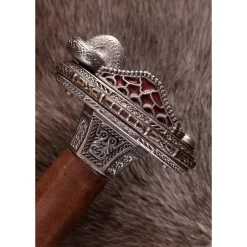 Deepeeka Vendel Sværd Uppsala 7.-8. århundrede, Fortinnet Fæstet, DAMAST -Svaerd Salg vendel svaerd uppsala 7 8 arhundrede fortinnet fae 5