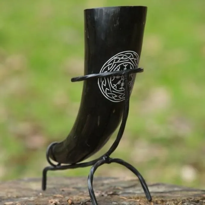 Epic Armoury Viking Drikkehorn Aegisjalmur, Lys 3 Epic Armoury Viking Drikkehorn Aegisjalmur, Lys