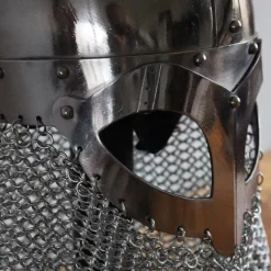 Deepeeka Viking Hjelm Med Chainmail -Svaerd Salg viking hjelm med chainmail 2