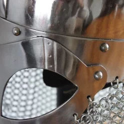 Deepeeka Viking Hjelm Med Chainmail -Svaerd Salg viking hjelm med chainmail 3