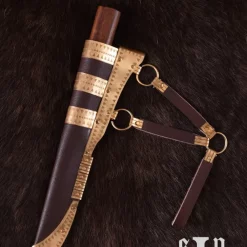 SPQR Viking Kniv Kattegat, Damaskus Stål -Svaerd Salg viking kniv kattegat damaskus stal 3