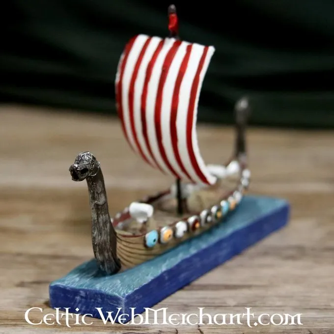Viking Langskib Model 4 Viking Langskib Model - Billede 2
