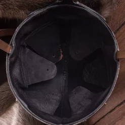 Deepeeka Viking Nasal Hjelm Med Slanger, Patineret -Svaerd Salg viking nasal hjelm med slanger patineret 4