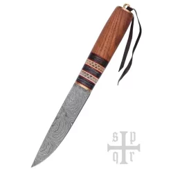 SPQR Viking Seax Thingvellir, Damaskus Stål -Svaerd Salg viking seax thingvellir damaskus stal 5