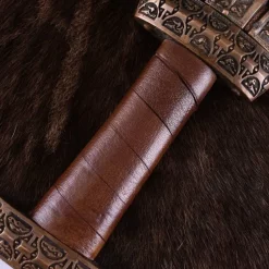 Deepeeka Viking Sværd ø Eigg, Læder Greb, Hærdet 12 Deepeeka Viking Sværd ø Eigg, Læder Greb, Hærdet -Svaerd Salg viking svaerd o eigg laeder greb haerdet 4
