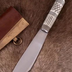 Deepeeka Vikingsax Med Knoglegreb -Svaerd Salg vikingsax med knoglegreb 2